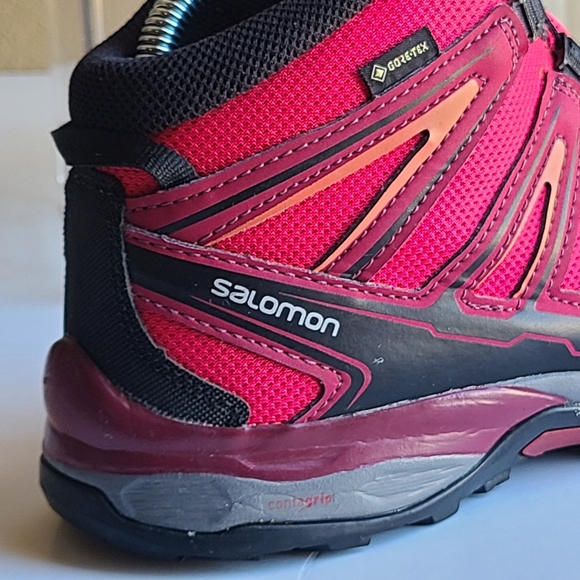Salomon X-Ultra Mid GORE-TEX Hiking Shoes kids Youth size 6 - Picture 3 of 10